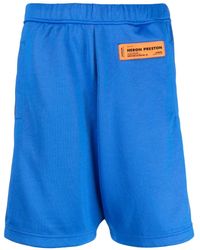 Heron Preston - Logo-Patch Track Shorts - Lyst