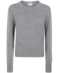 Allude - Pull En Cachemire À Col Rond - Lyst