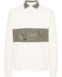 Drole de Monsieur - Logo-embroidered Polo Shirt - Lyst