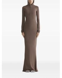 Mugler - Jersey Column Dress - Lyst