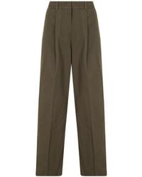 DUNST - Pleated Wide-Leg Trousers - Lyst