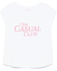 Juvia - Cotton T-Shirt - Lyst