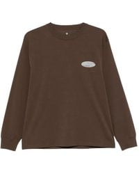 Snow Peak - Graphic-Print Long-Sleeve T-Shirt - Lyst