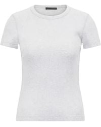 DRYKORN - Koale Ribbed-Knit Short-Sleeve T-Shirt - Lyst