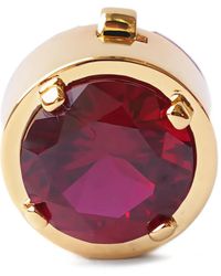Izabel Display - Stone-Embellished-Plated Button Cover - Lyst