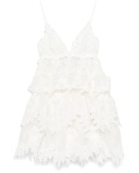 Zimmermann - Écraser la robe courte - Lyst