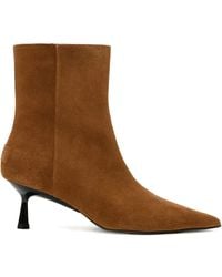 AllSaints - Spitze Vivian Stiefel mit Reißverschluss 62mm - Lyst