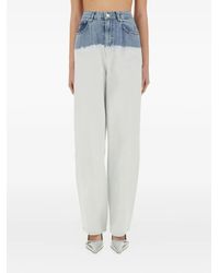 Moschino - Vaqueros Moschino De Dos Tonos - Lyst