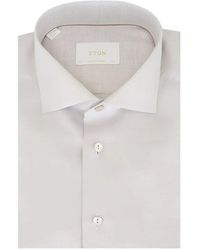 Eton - Buttoned Shirt - Lyst