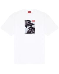 DIESEL - T-Boxt-K4 T-Shirt mit grafischem Print - Lyst