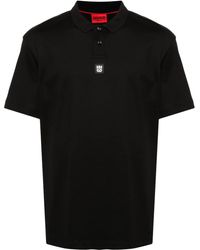 HUGO - Katoenen Poloshirt - Lyst