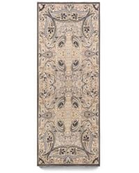 Etro - Sciarpa Con Frange E Stampa Paisley - Lyst