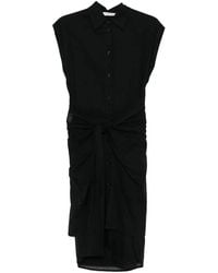 Tela - D.Piramid Shirt Midi Dress - Lyst