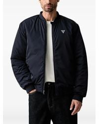 Guess - Reversible Quilted Bomber Jacket - Lyst