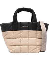VEE COLLECTIVE - Gesteppter Shopper - Lyst