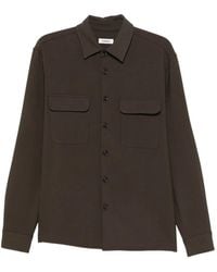 Sandro - Button-Up Flap-Pocket Shirt - Lyst