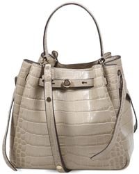 Tory Burch - Small Romy Crocodile-Effect Tote Bag - Lyst