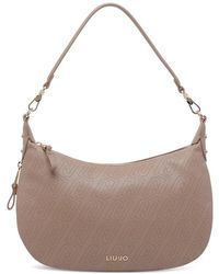 Liu Jo - Logo-Detail Shoulder Bag - Lyst