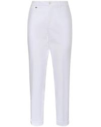 Fay - Buttoned Trousers - Lyst