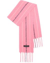 Patou - Sciarpa A Righe Con Frange - Lyst