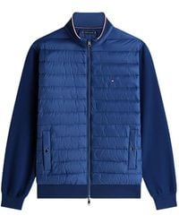 Tommy Hilfiger - Zip Quilted Jacket - Lyst