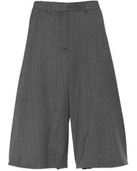 Juun.J - Herringbone-Pattern Pleated Trousers - Lyst