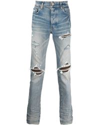 Amiri - Slim-Fit-Jeans im Distressed-Look - Lyst