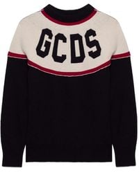 Gcds - Maglione Con Logo A Intarsi - Lyst