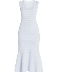 LoveShackFancy - Leigh Knitted Midi Dress - Lyst