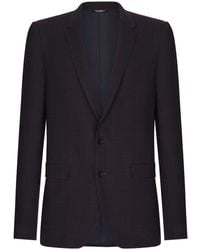 Dolce & Gabbana - Prince Of Wales Check Two-piece Suit - Lyst