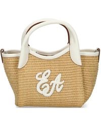 Emporio Armani - Top-Handles Logo-Detail Bag - Lyst