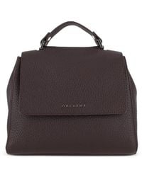 Orciani - Small Sveva Soft Leather Handbag - Lyst
