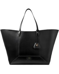 Jimmy Choo - Diamond Large Leather Tote Bag - Lyst