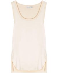 Jonathan Simkhai - Faro Panelled Tank Top - Lyst