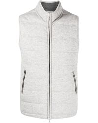 N.Peal Cashmere - The Mall Quilted Gilet - Lyst