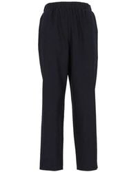 Dusan - Elasticated-Waist Wool Trousers - Lyst