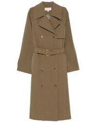 Michael Kors - Double-Breasted Belted Trench Coat - Lyst