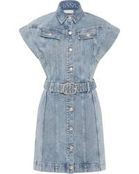 Rebecca Vallance - Adian Minikleid Mit Gürtel - Lyst