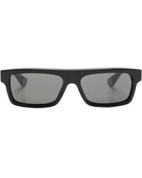 Gucci - Rectangle-Frame Tinted Sunglasses - Lyst
