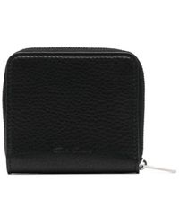 Rick Owens - Zip-up Leather Wallet - Lyst