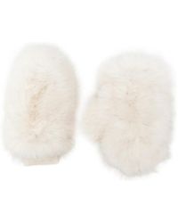 Rudsak - Gants En Fourrure Artificielle - Lyst
