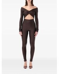 ANDAMANE - Off-Shoulder Twist Jumpsuit - Lyst