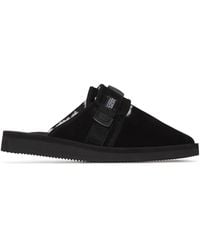 Suicoke - Zavo Shearling-Trim Slippers - Lyst