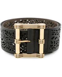 Etro - Laser-Cut Reversible Belt - Lyst