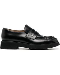 Church's - Panelled Leather Loafers - Lyst