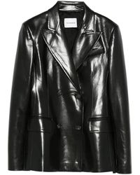 ANDAMANE - Double-Breasted Blazer - Lyst