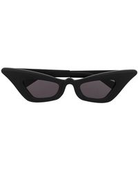 Kuboraum F5 Cat-eye Acetate Sunglasses in Brown | Lyst