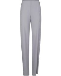 Emporio Armani - Cady Trousers - Lyst
