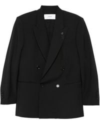 Lardini - Cameron Double-Breasted Blazer - Lyst