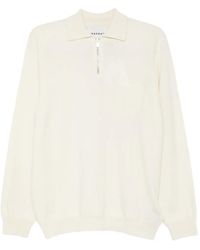 Amaranto - Quarter-Zip Pocket Sweater - Lyst